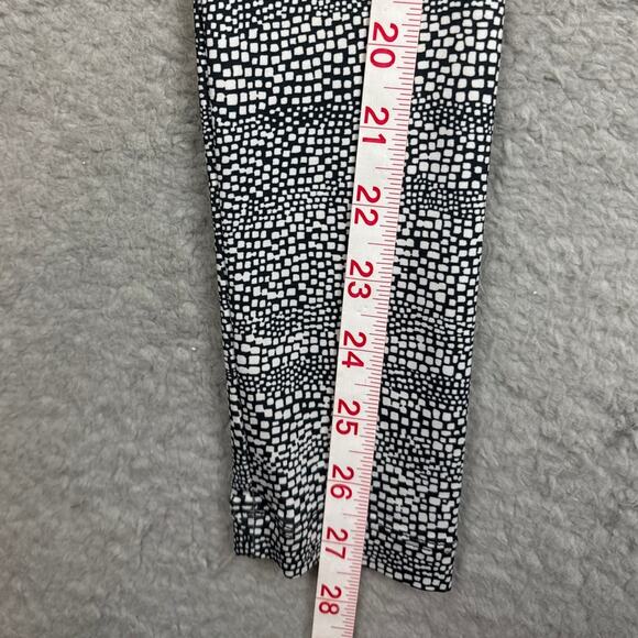 Nike Women's Golf Shirt Black White Abstract Polka Dot Performance Shirt Size PL - Picture 5 of 8